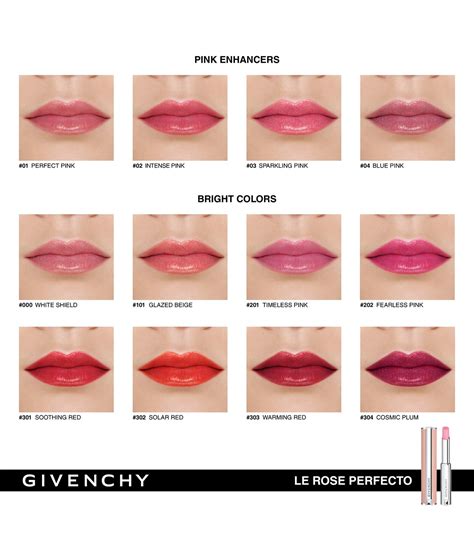 givenchy le rose perfecto fearless pink|rose perfecto Givenchy lip balm.